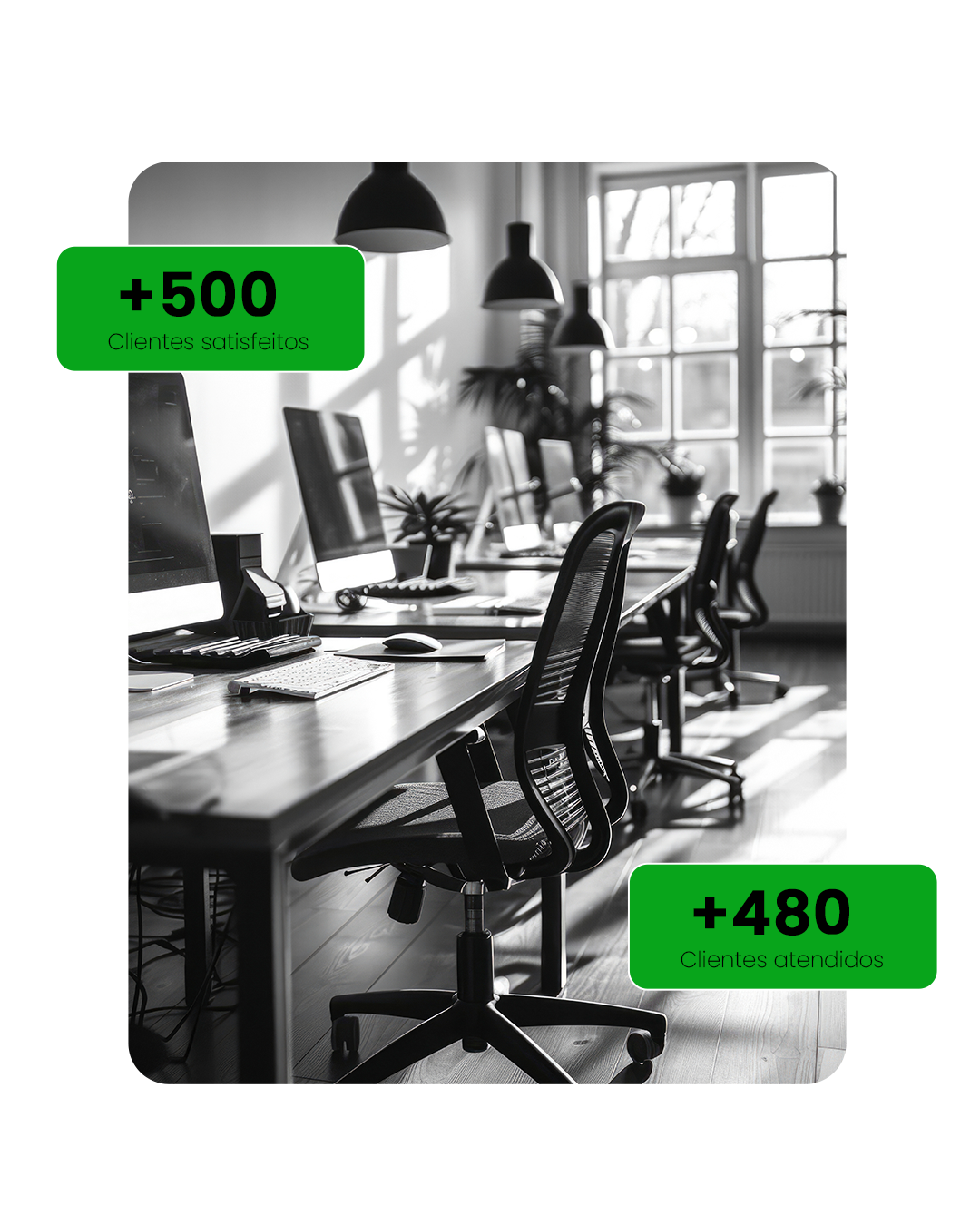 Ambiente de trabalho da Pinus Digital